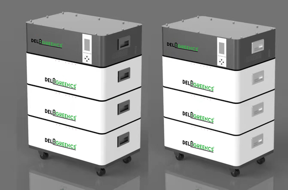 Lithium Ion Battery Pack d'inverseur du système 48V 200Ah 10kwh 5kw de stockage de l'énergie de Deligreen