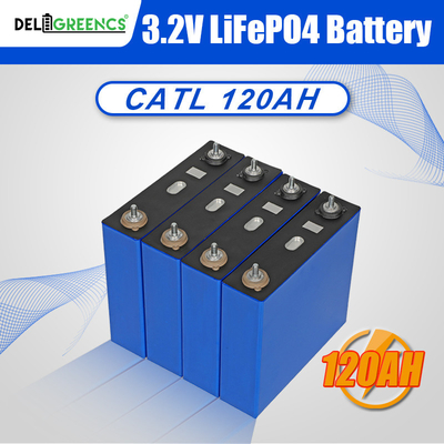Batterie au lithium de l'Ukraine CATL 120ah 3.2V LiFePO4 pour le stockage à énergie solaire par les RASSEMBLEMENTS DDP