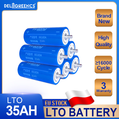Expédition sans cellule de batterie de Yinlong LTO de titanate de lithium de l'entrepôt 6C d'UE pour l'audio de voiture