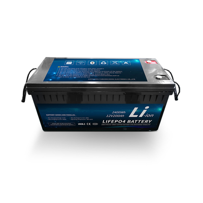 écran d'affichage à cristaux liquides de la batterie BMS Pack de 12.8V 200ah Lifepo4 outre de batterie au lithium prismatique de grille