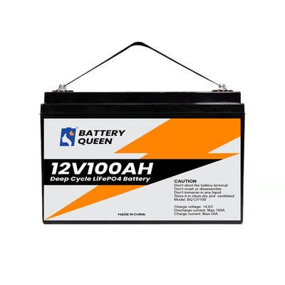 Paquet d'acide de plomb courant de batterie du lithium Lifepo4 de rechange d'UE 12.8V 100ah pour le rv