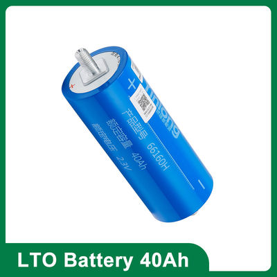 66160 cellules d'Ion Yinlong LTO de lithium du titanate 40AH pour le cycle de longue durée de l'audio 16000 de voiture