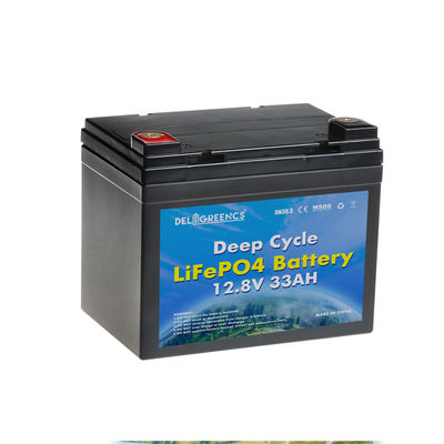 paquet de batterie de 12.8V 33Ah Bluetooth LiFePO4 pour le rv