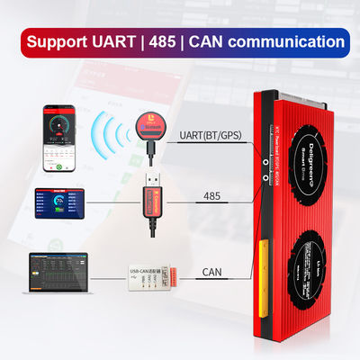 L'appui UART RS485 du Li-ion BMS 3S 12V 150A-250A peut dent bleue de communication