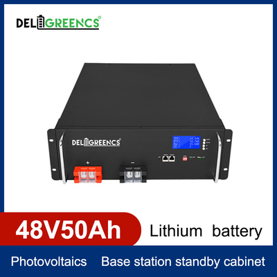 batterie de support de serveur de 48V 50AH Lifepo4 pour le système d'alimentation d'énergie solaire de ménage