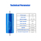 Cellules de titanate de lithium à cycle profond LTO 66160 rechargeables 2.3V 30AH 35Ah 40Ah 55Ah