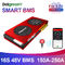 Lifepo4 Smart BMS 16S 200A avec UART BT pour le paquet 48V de batterie au lithium